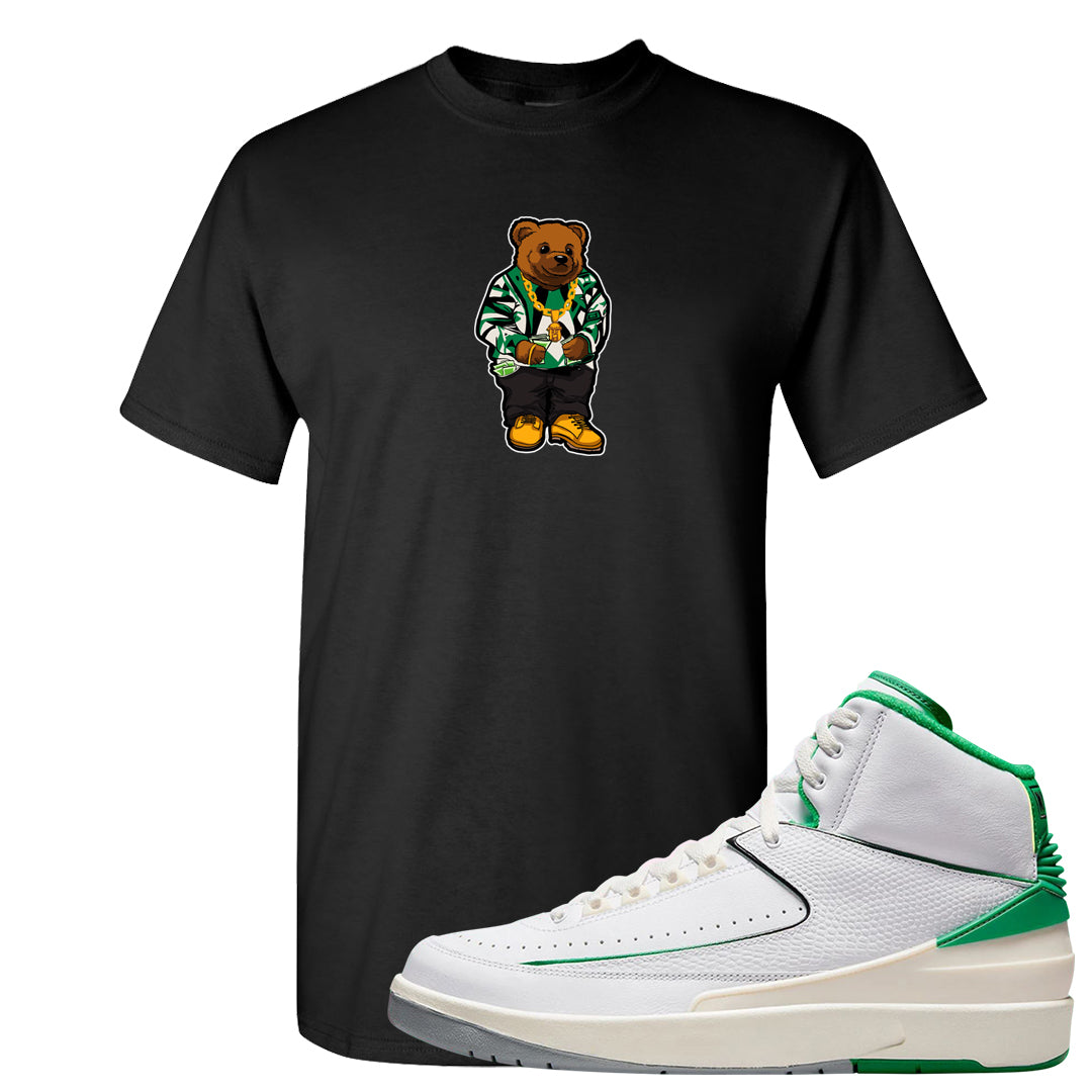 Lucky Green 2s T Shirt | Sweater Bear, Black