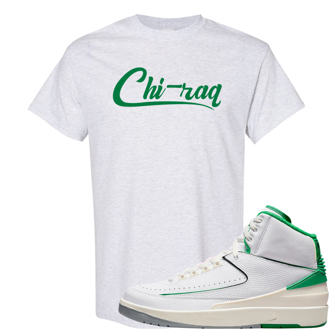 Lucky Green 2s T Shirt | Chiraq, Ash