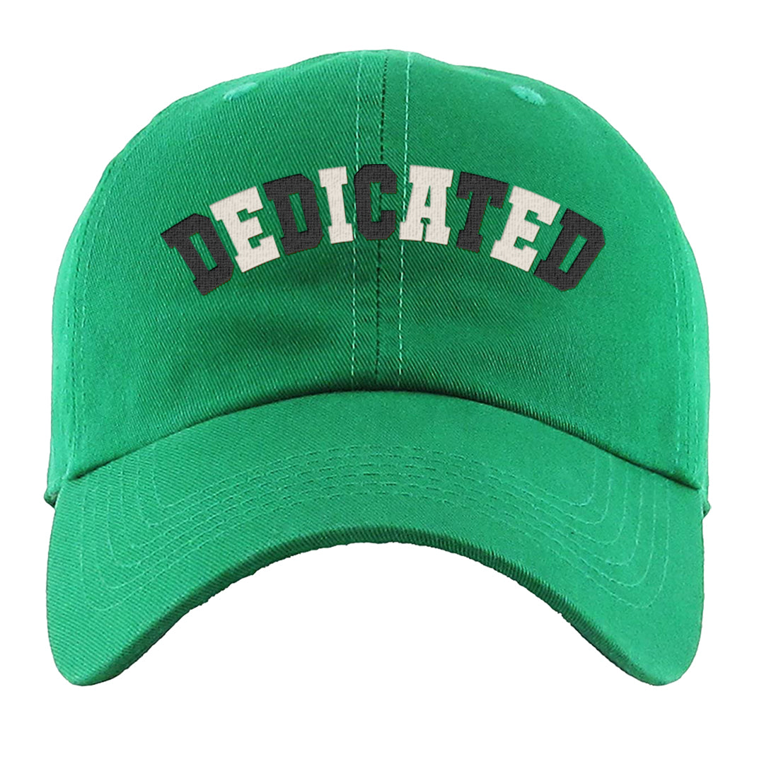 Lucky Green 2s Dad Hat | Dedicated, Kelly Green
