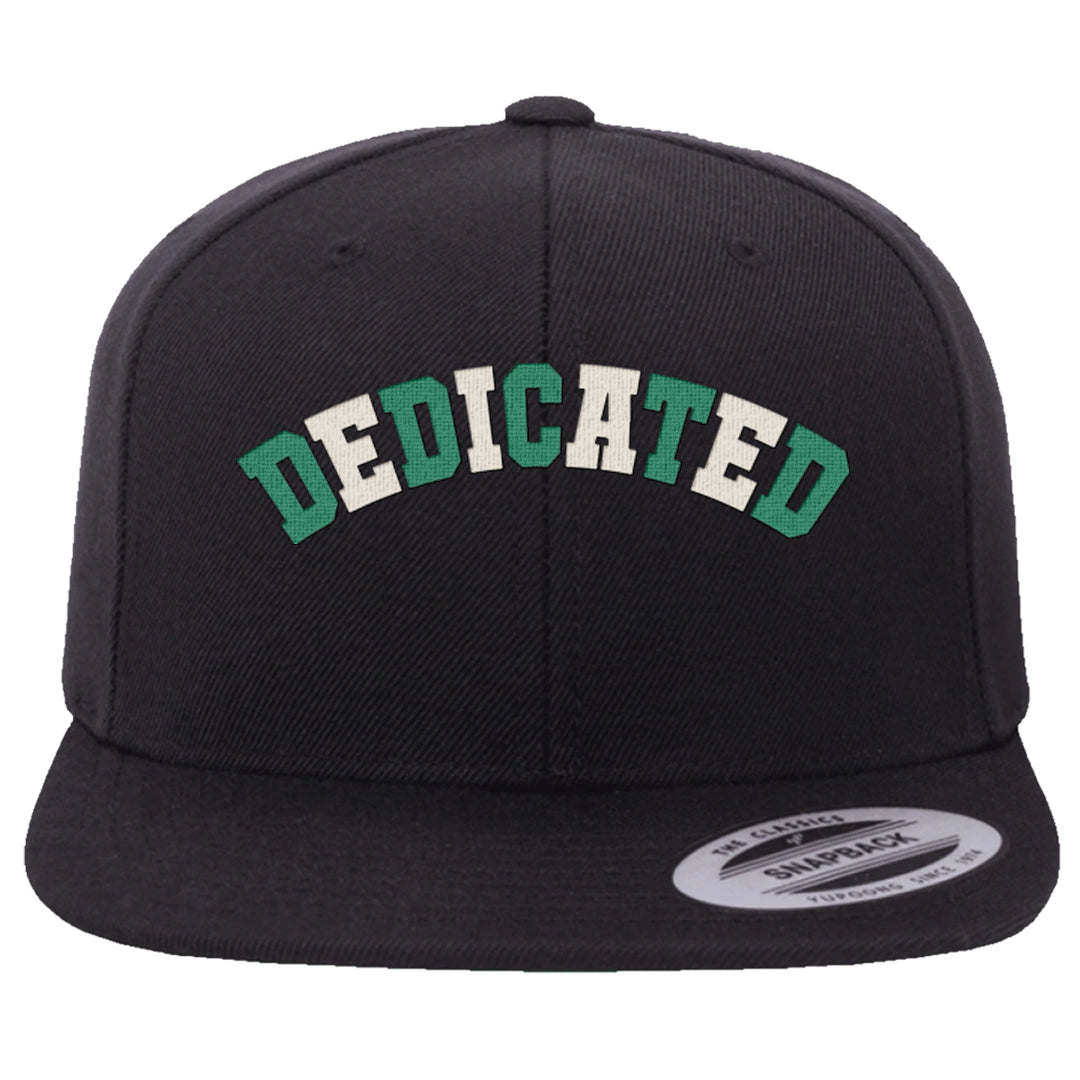 Lucky Green 2s Snapback Hat | Dedicated, Black