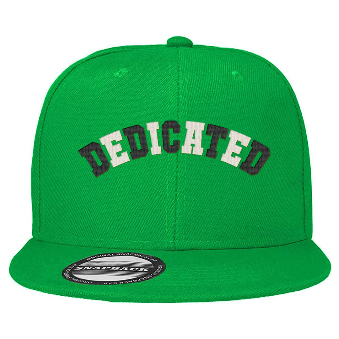 Lucky Green 2s Snapback Hat | Dedicated, Kelly Green