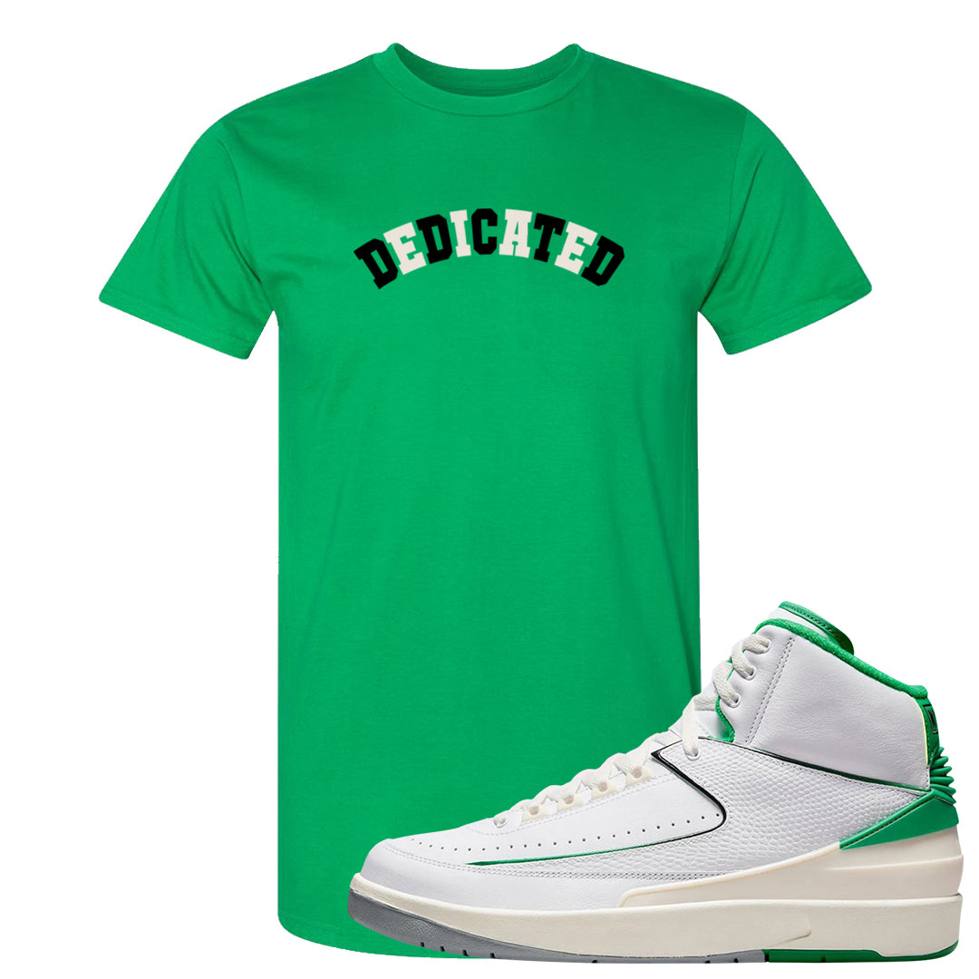 Lucky Green 2s T Shirt | Dedicated, Kelly Green