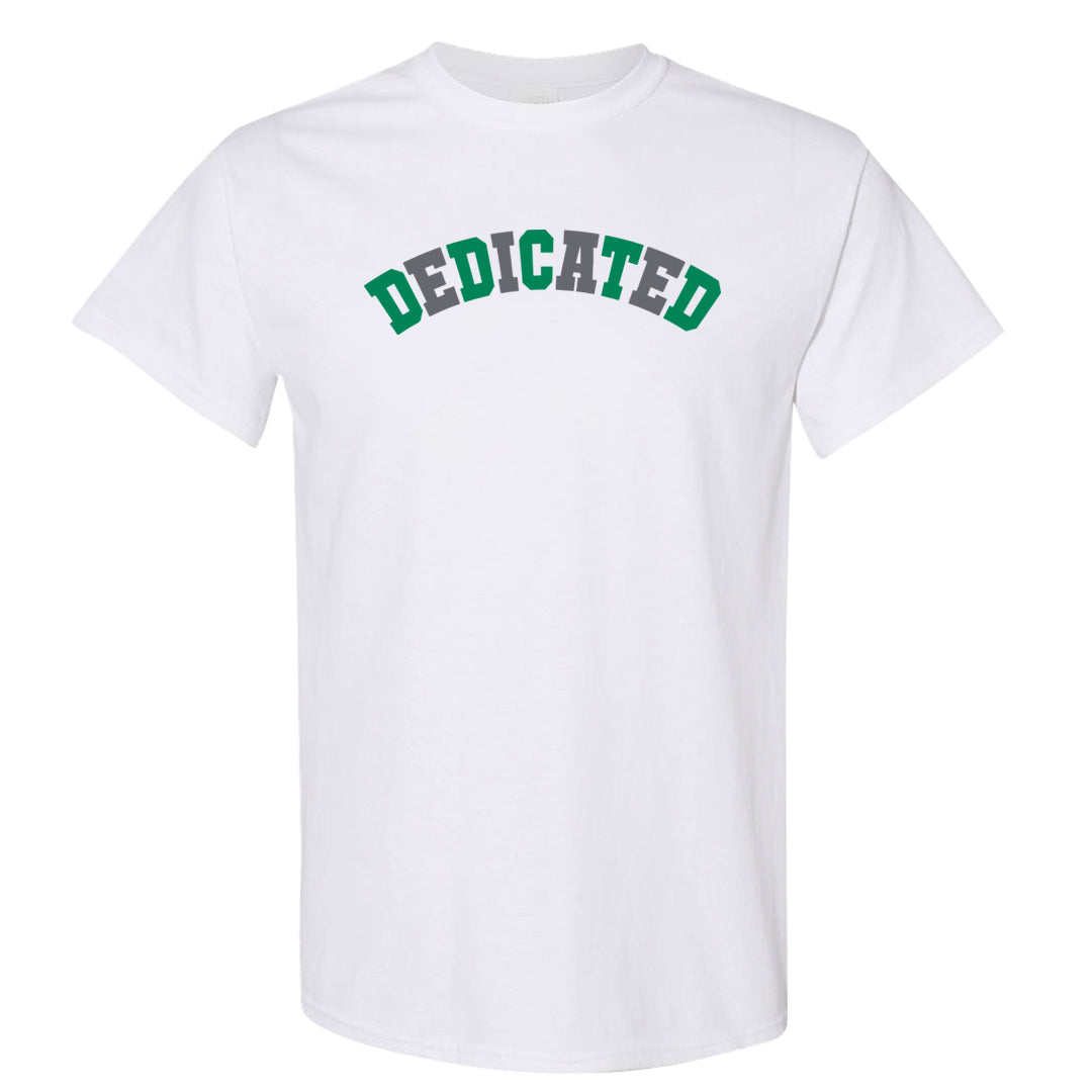 Lucky Green 2s T Shirt | Dedicated, White