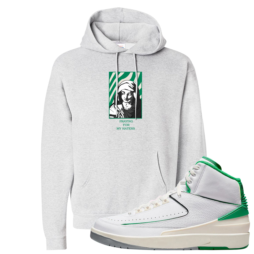 Lucky Green 2s Hoodie | God Told Me, Ash