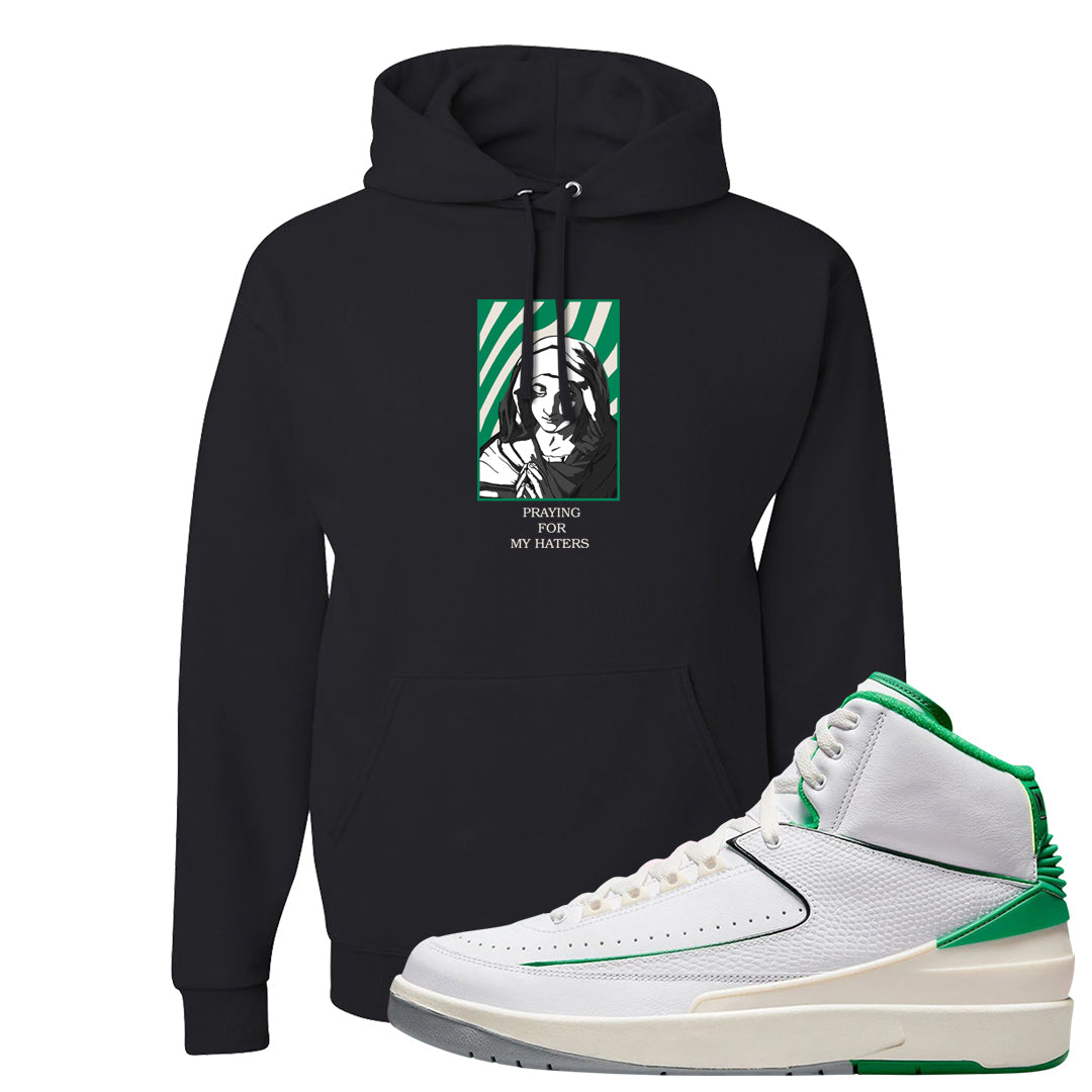 Lucky Green 2s Hoodie | God Told Me, Black