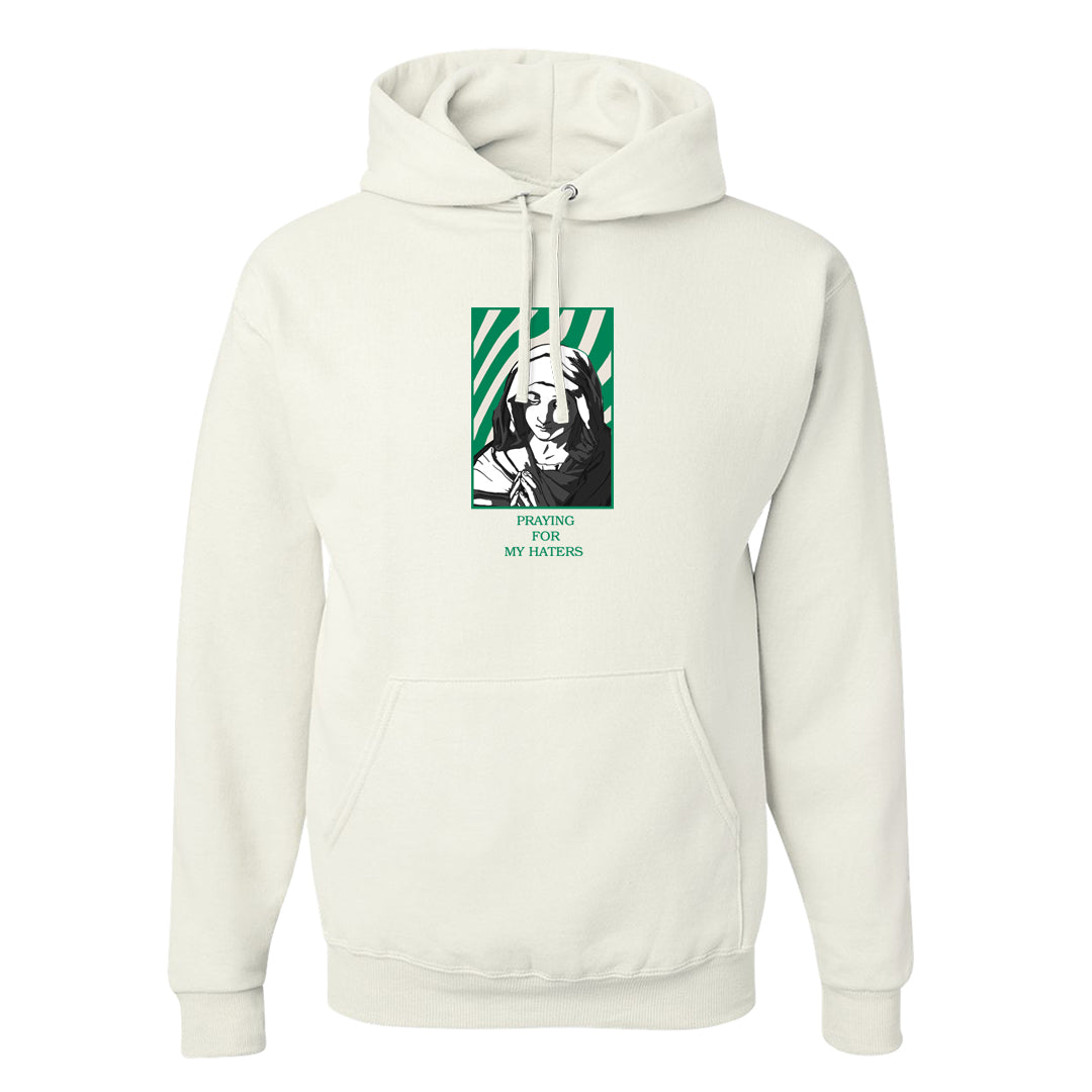 Lucky Green 2s Hoodie | God Told Me, White