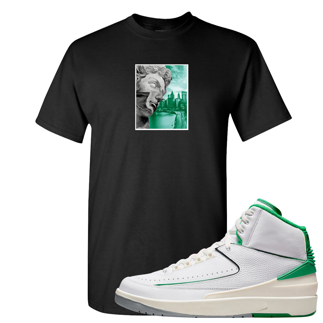 Lucky Green 2s T Shirt | Miguel, Black