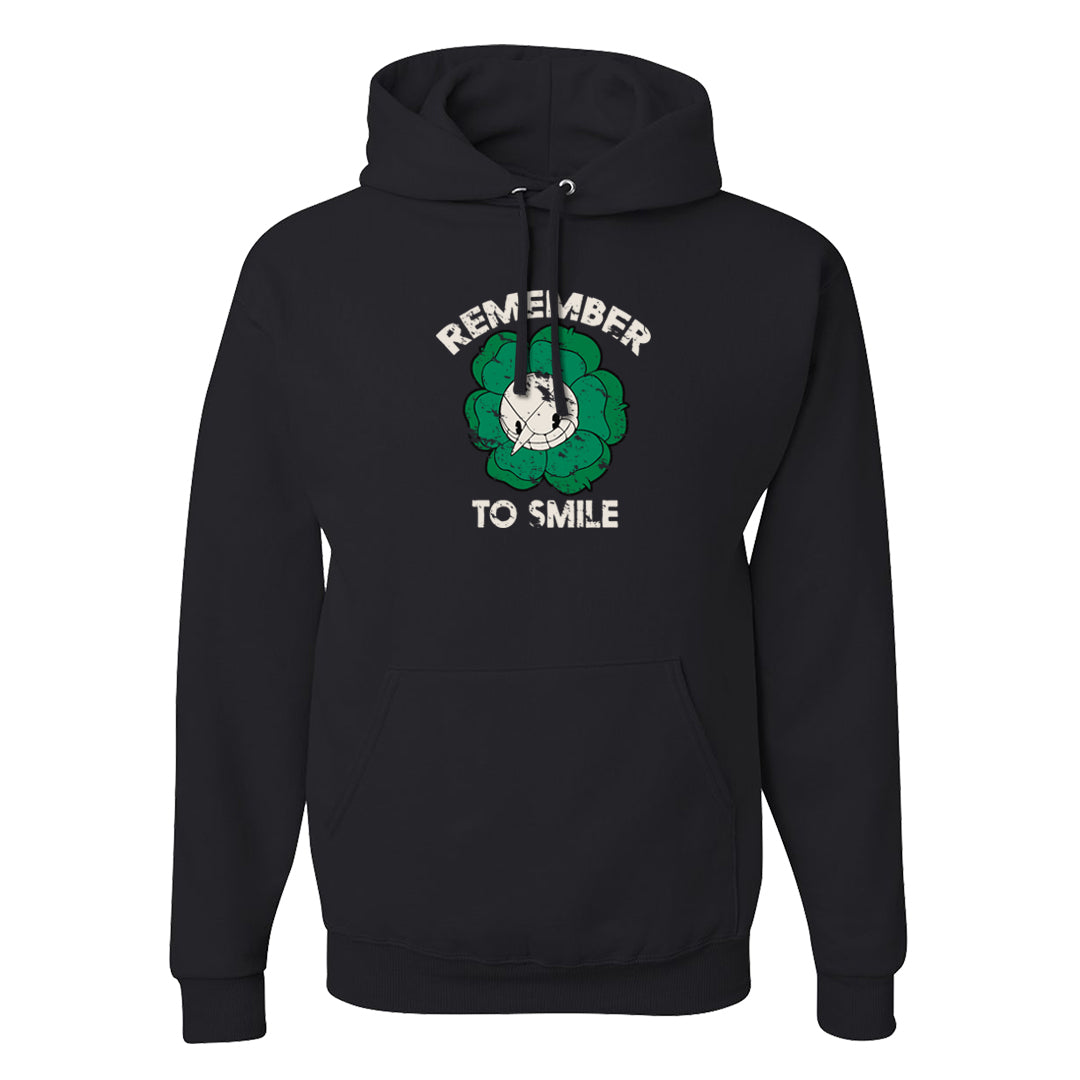 Lucky Green 2s Hoodie | Remember To Smile, Black