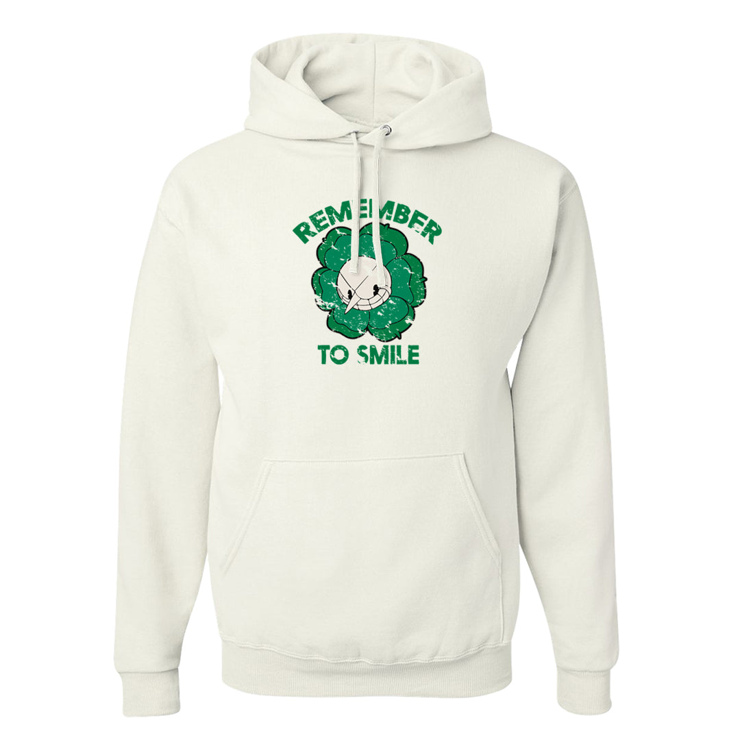 Lucky Green 2s Hoodie | Remember To Smile, White