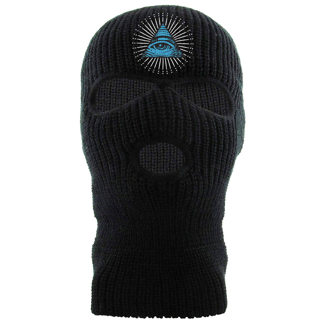 UNC to Chi Low 2s Ski Mask | All Seeing Eye, Black