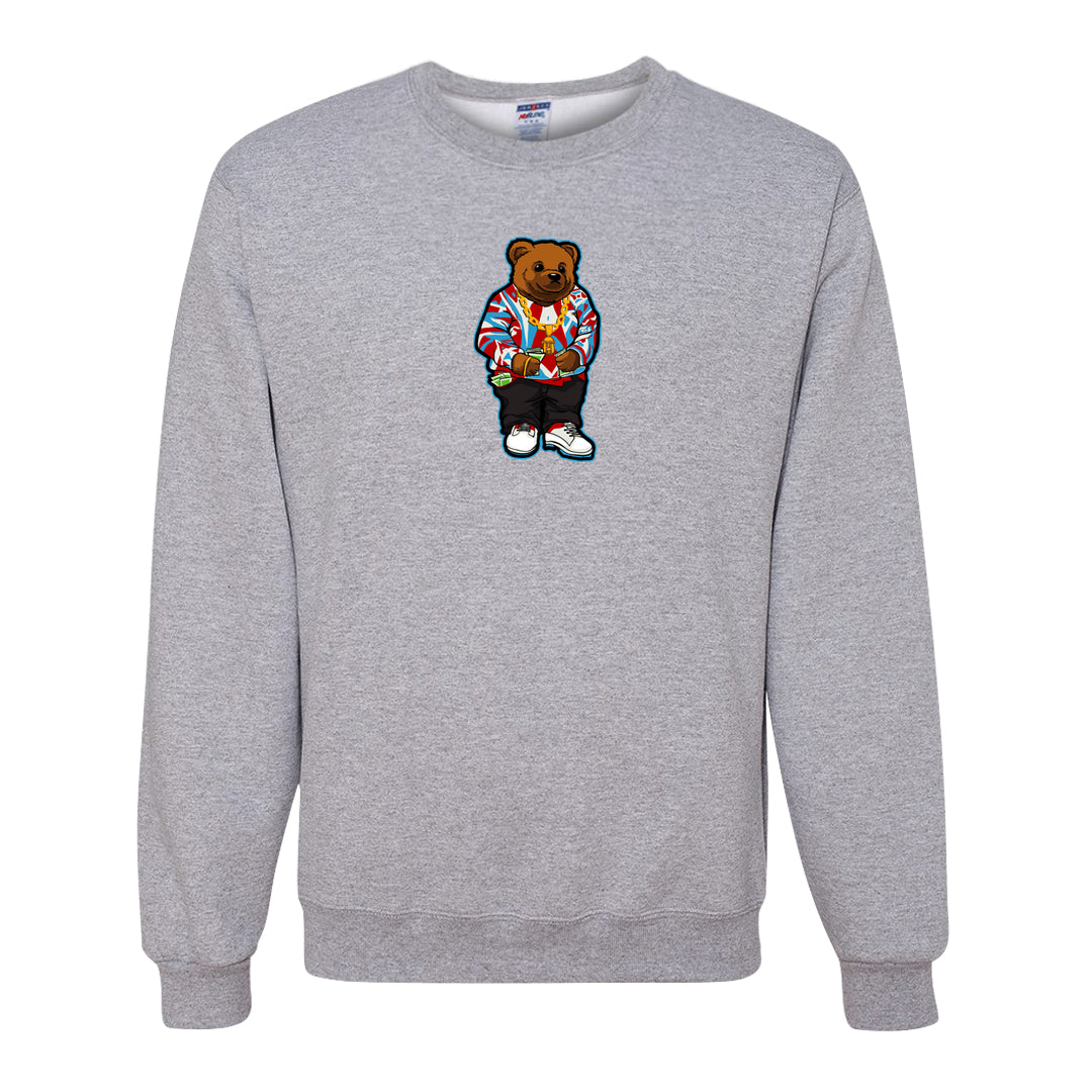 UNC to Chi Low 2s Crewneck Sweatshirt | Sweater Bear, Ash