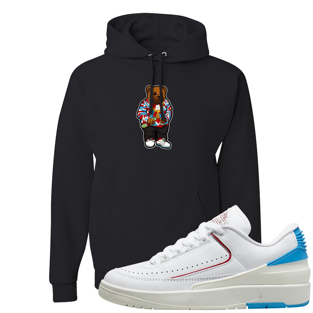 UNC to Chi Low 2s Hoodie | Sweater Bear, Black