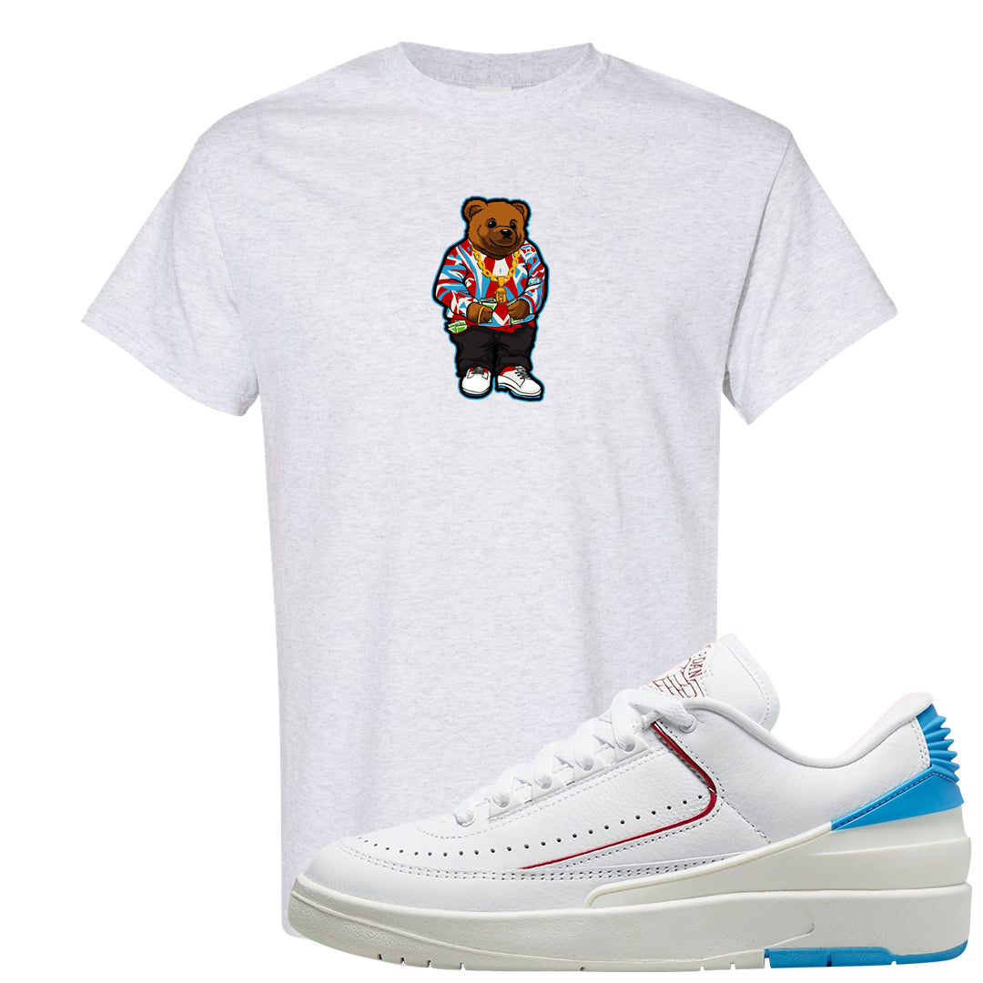 UNC to Chi Low 2s T Shirt | Sweater Bear, Ash