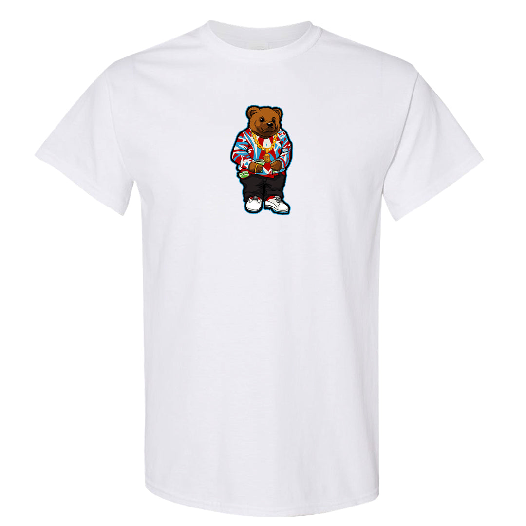 UNC to Chi Low 2s T Shirt | Sweater Bear, White
