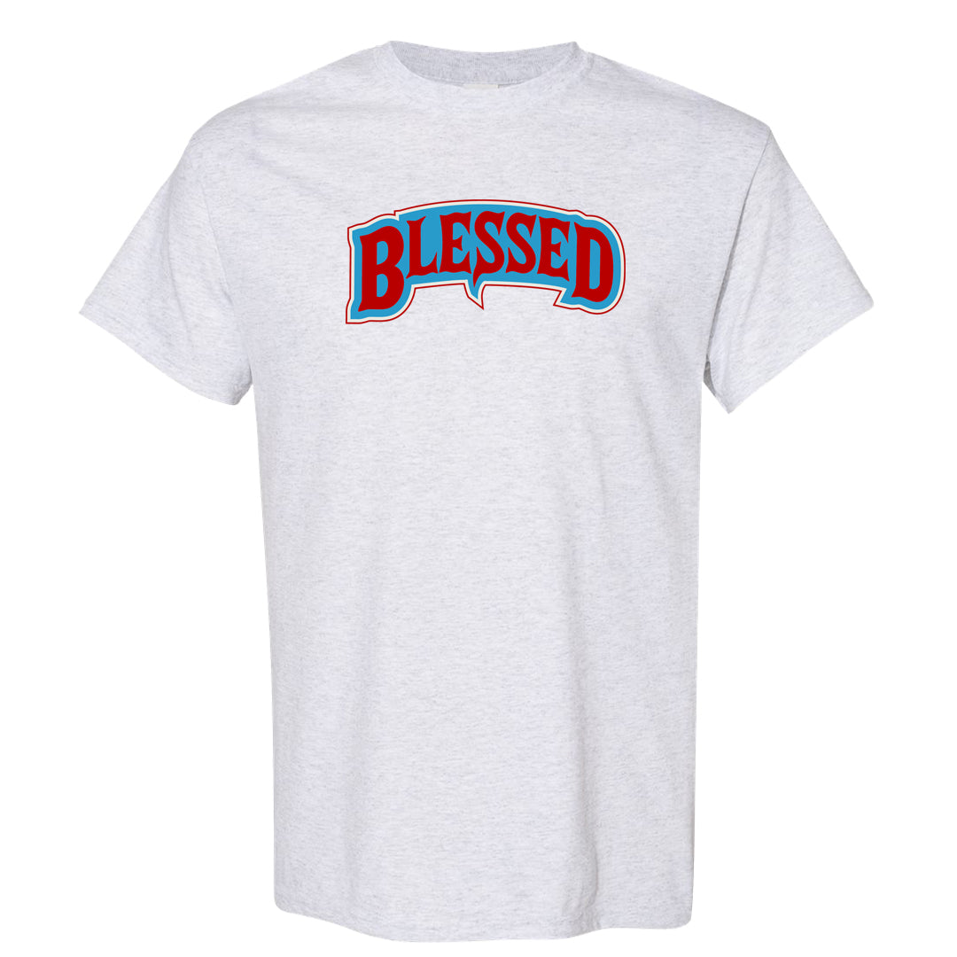 UNC to Chi Low 2s T Shirt | Blessed Arch, Ash