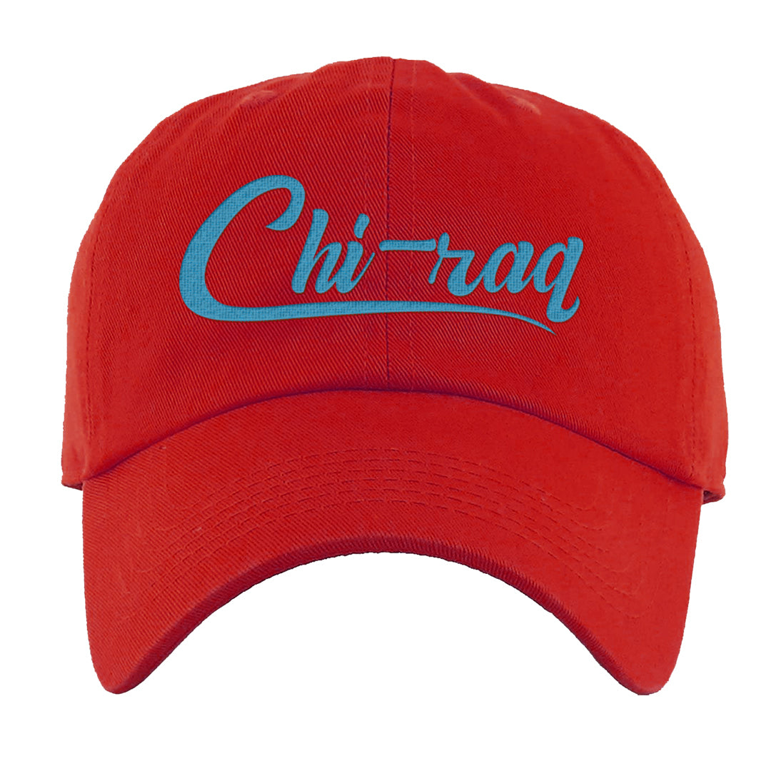 UNC to Chi Low 2s Dad Hat | Chiraq, Red