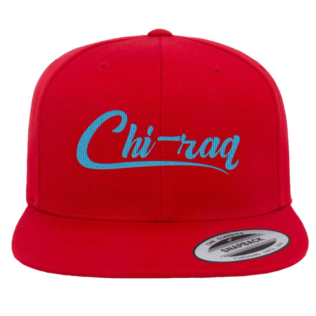 UNC to Chi Low 2s Snapback Hat | Chiraq, Red