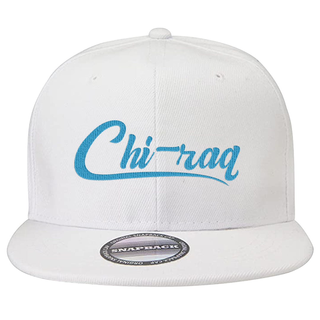 UNC to Chi Low 2s Snapback Hat | Chiraq, White