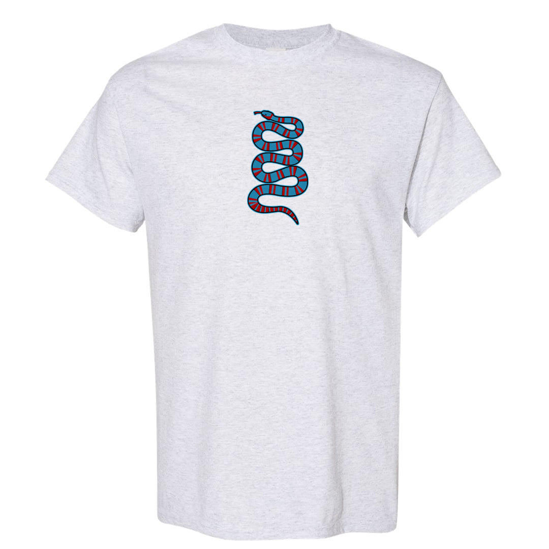 UNC to Chi Low 2s T Shirt | Coiled Snake, Ash