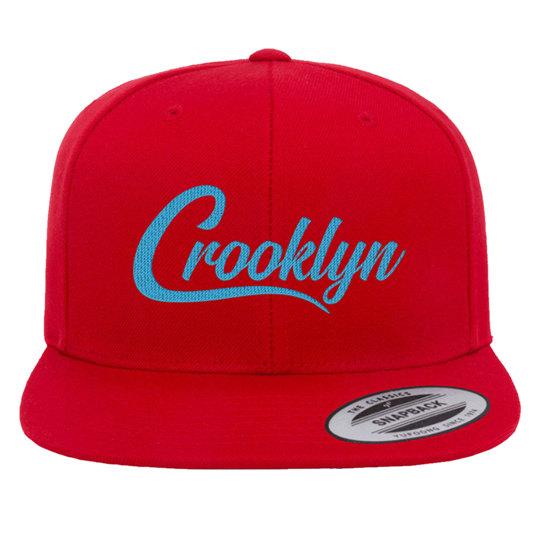 UNC to Chi Low 2s Snapback Hat | Crooklyn, Red