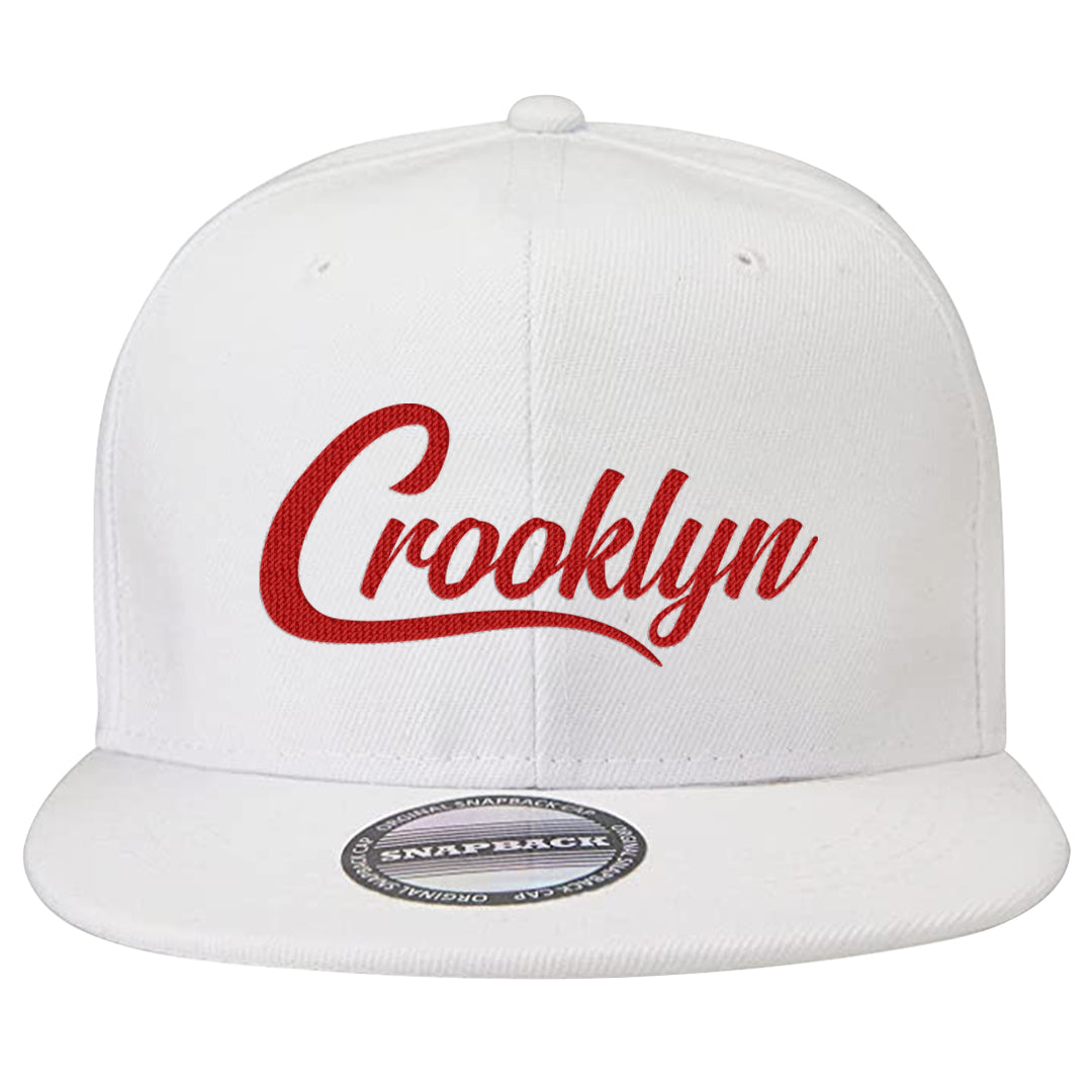 UNC to Chi Low 2s Snapback Hat | Crooklyn, White