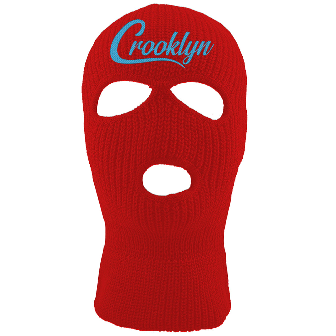 UNC to Chi Low 2s Ski Mask | Crooklyn, Red