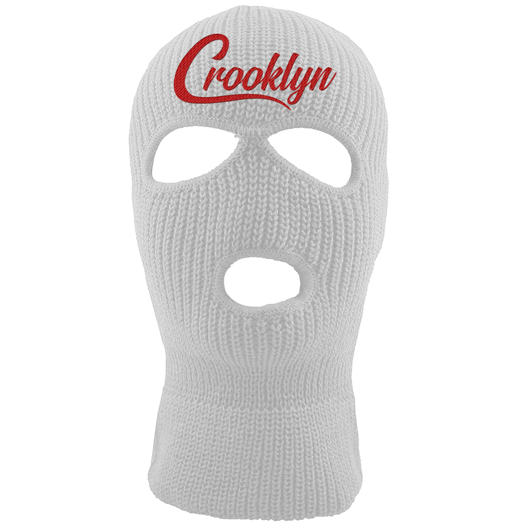 UNC to Chi Low 2s Ski Mask | Crooklyn, White