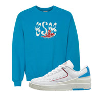 UNC to Chi Low 2s Crewneck Sweatshirt | Certified Sneakerhead, Sapphire