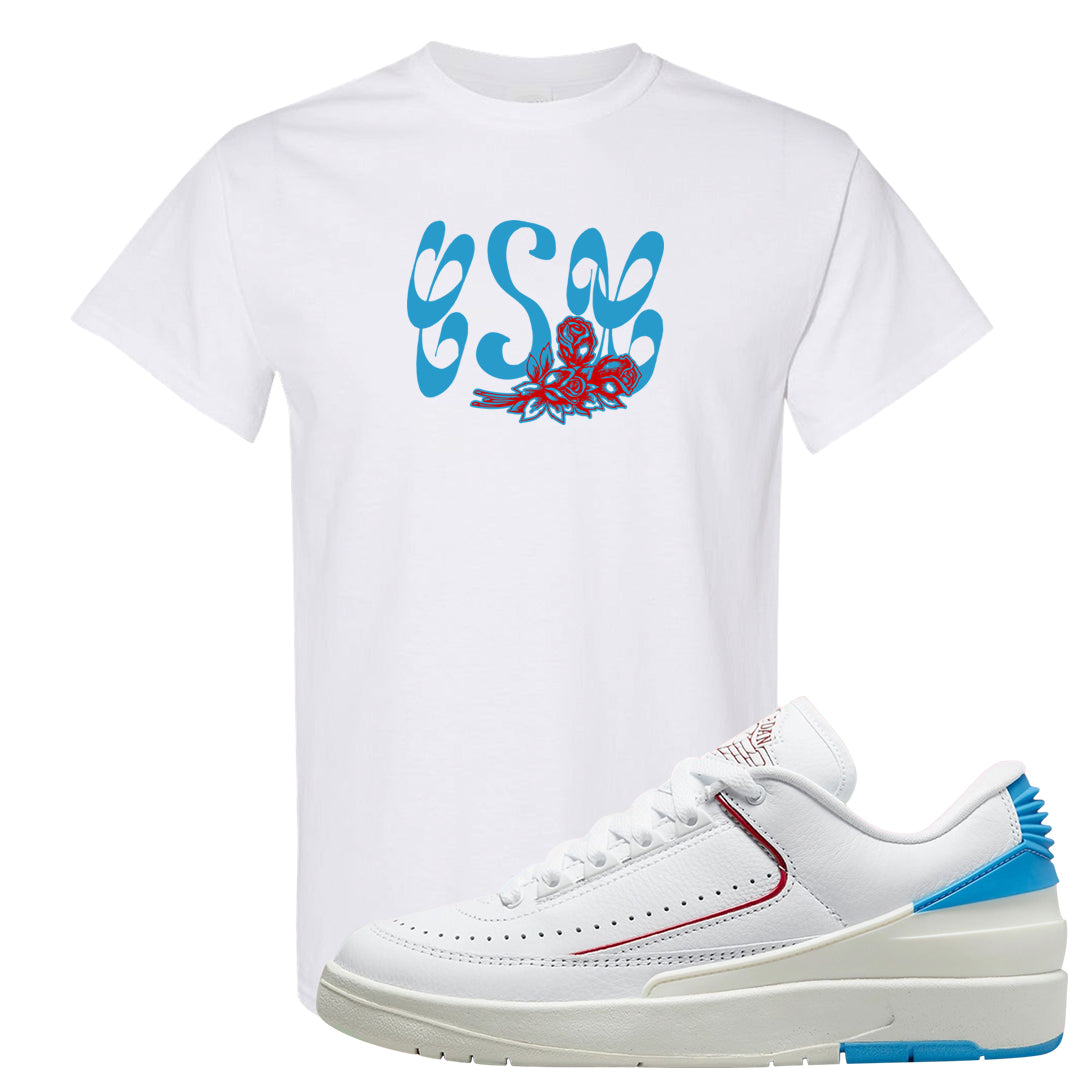 UNC to Chi Low 2s T Shirt | Certified Sneakerhead, White