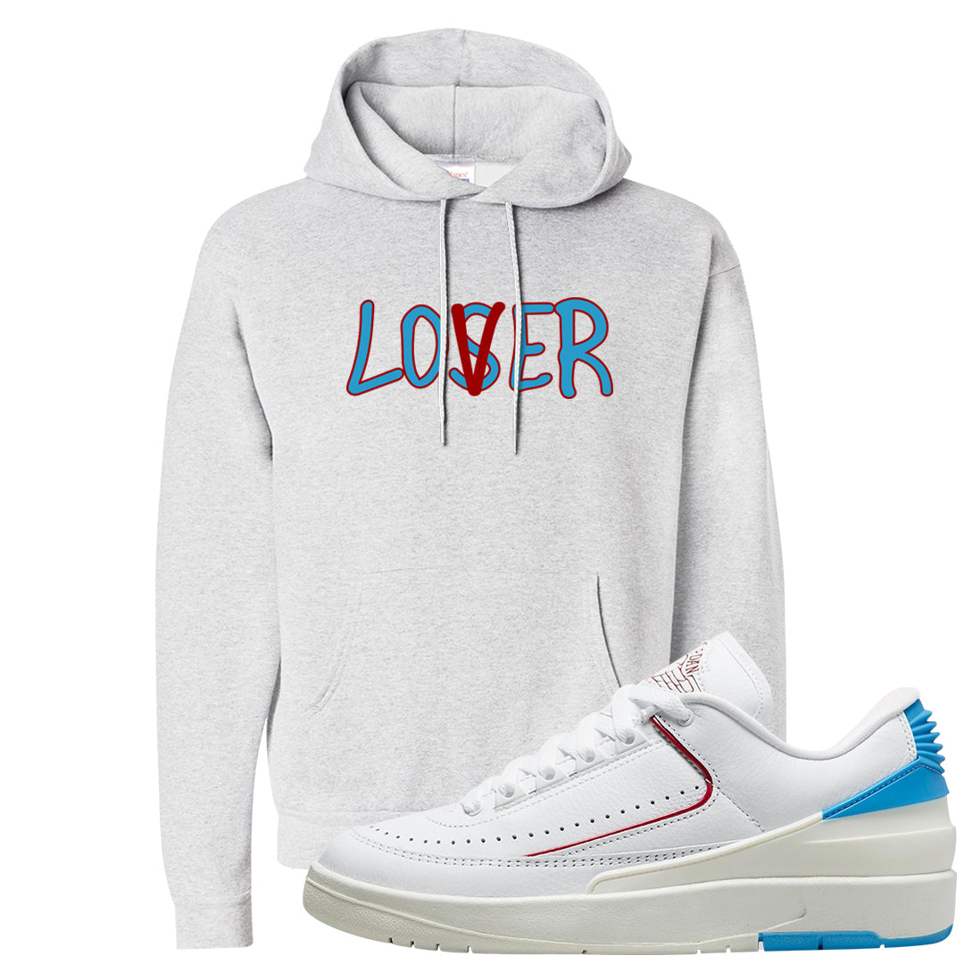 UNC to Chi Low 2s Hoodie | Lover, Ash