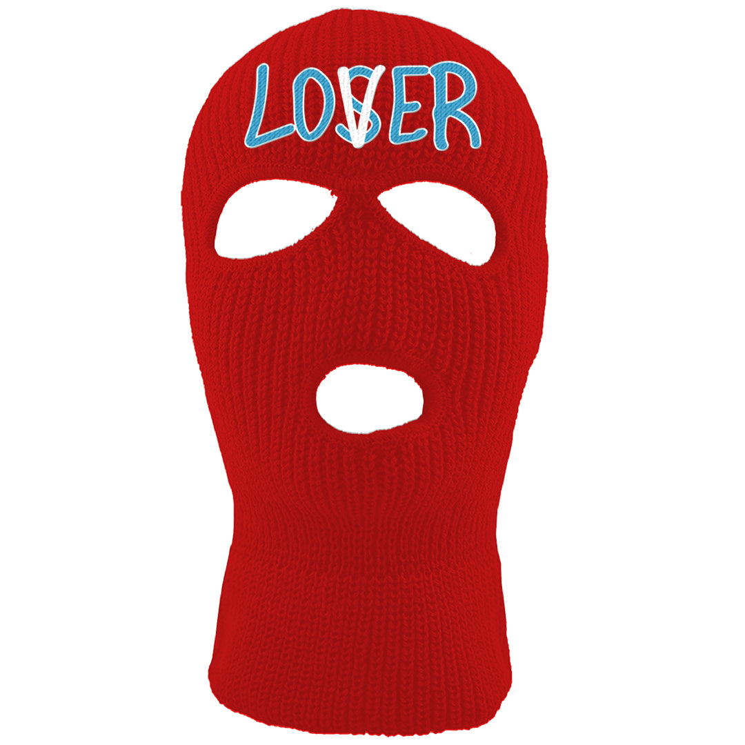 UNC to Chi Low 2s Ski Mask | Lover, Red