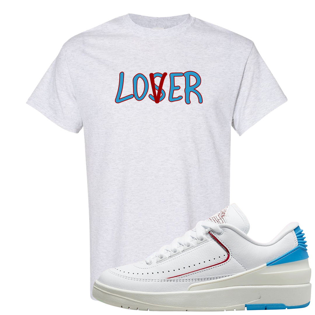 UNC to Chi Low 2s T Shirt | Lover, Ash