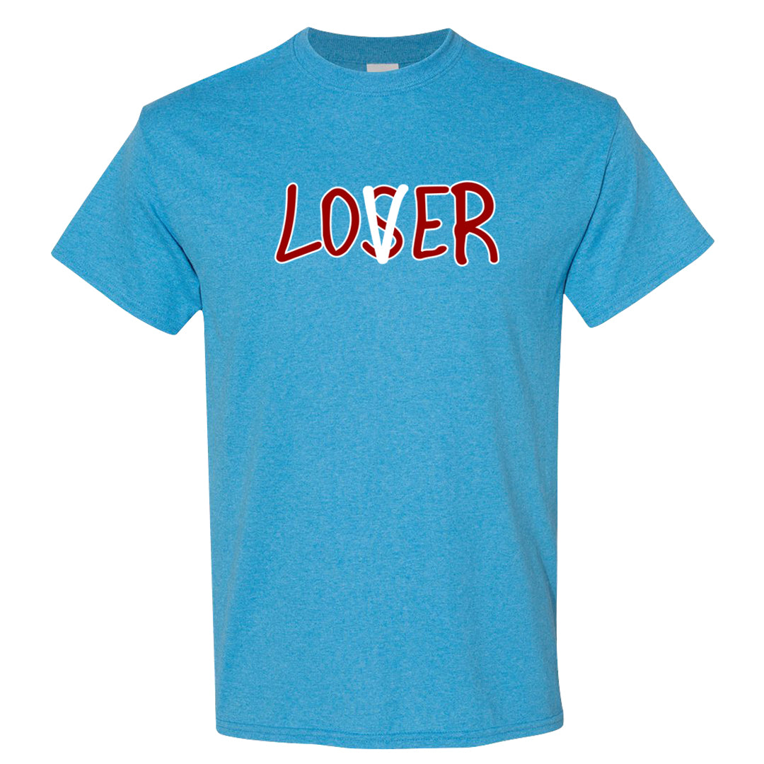 UNC to Chi Low 2s T Shirt | Lover, Heather Sapphire