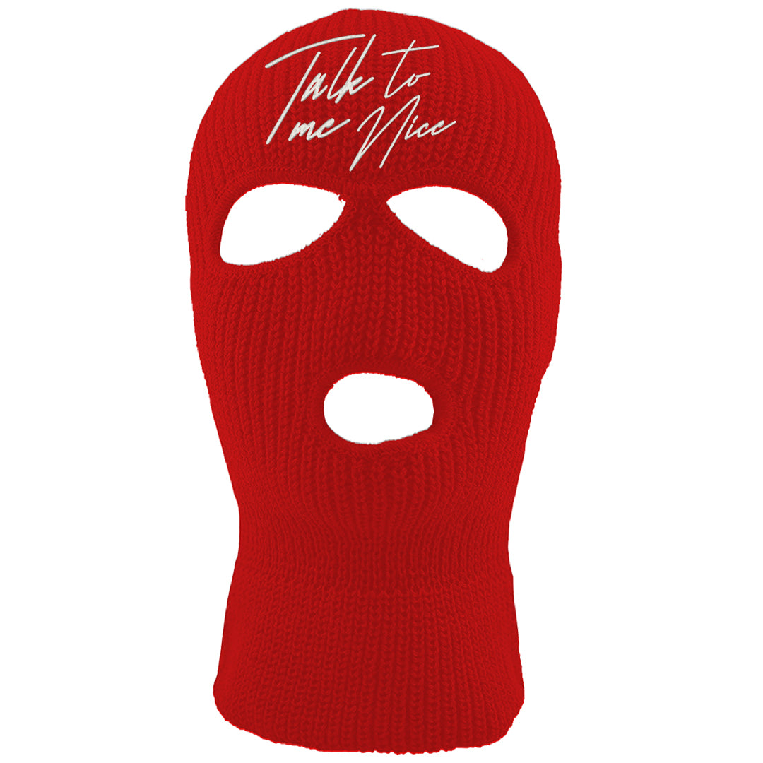 UNC to Chi Low 2s Ski Mask | Talk To Me Nice, Red