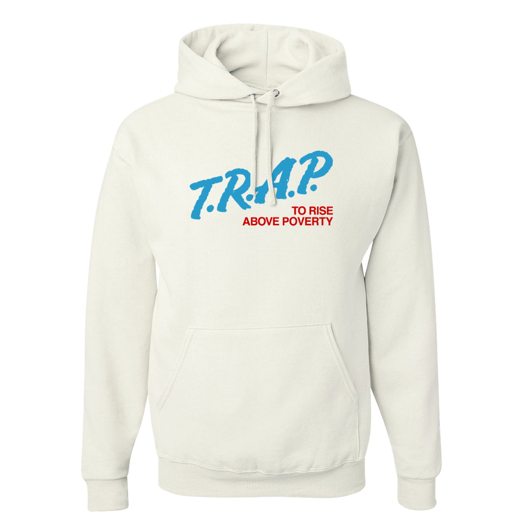 UNC to Chi Low 2s Hoodie | Trap To Rise Above Poverty, White