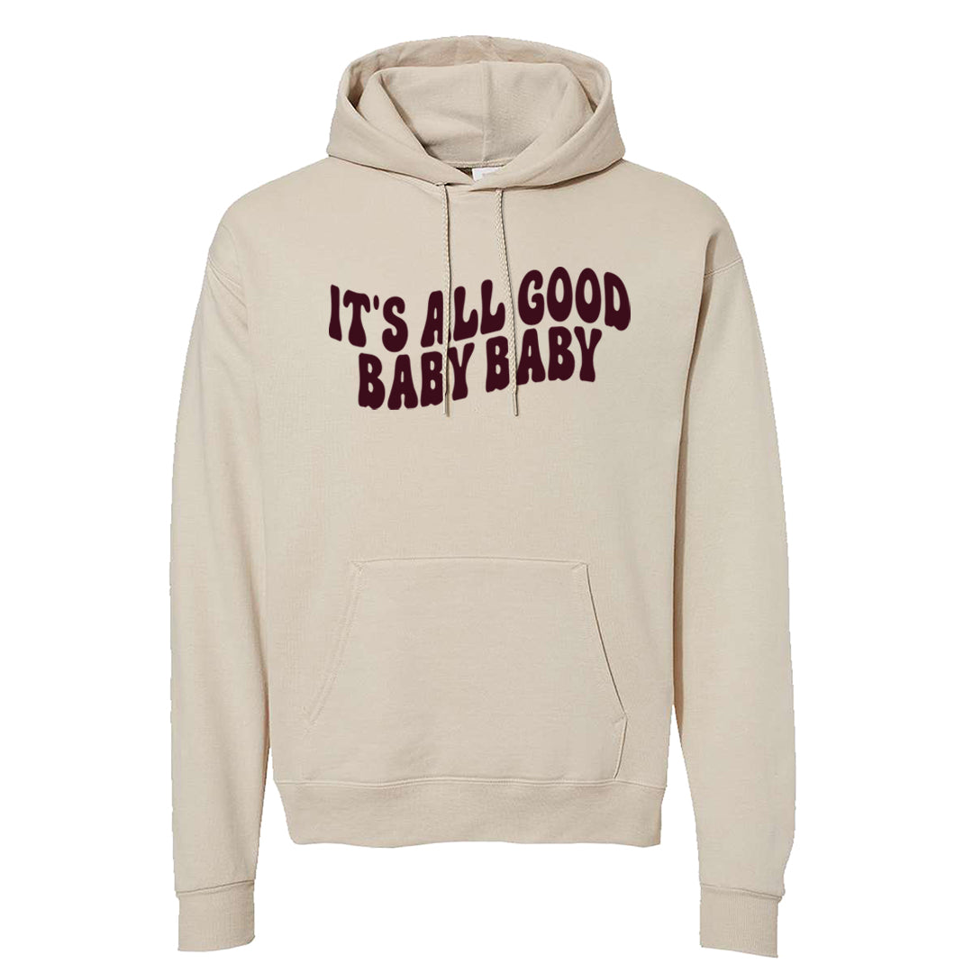 Archaeo Brown 3s Hoodie | All Good Baby, Sand