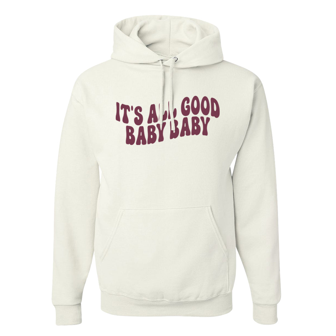 Archaeo Brown 3s Hoodie | All Good Baby, White