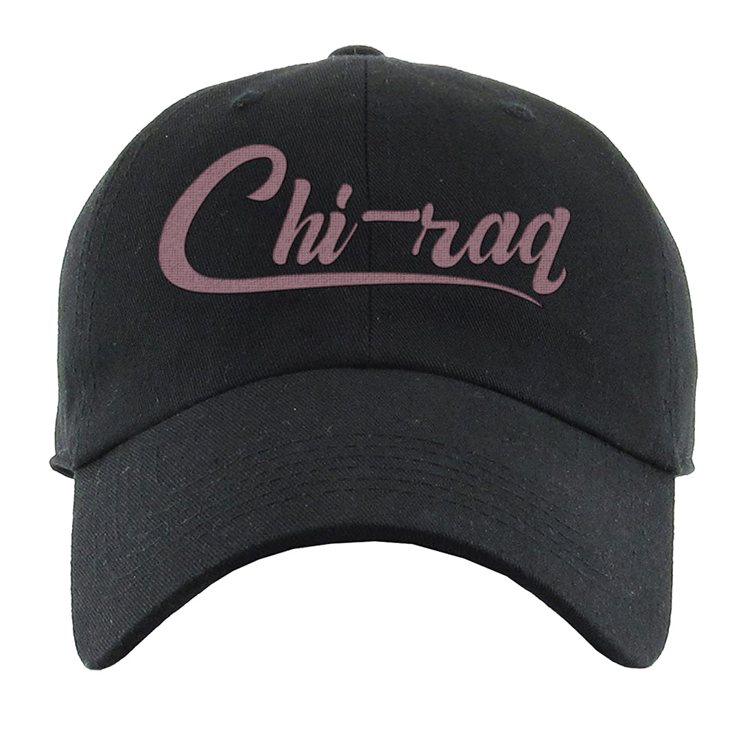 Archaeo Brown 3s Dad Hat | Chiraq, Black