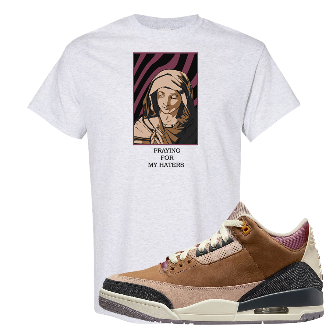 Archaeo Brown 3s T Shirt | God Told Me, Ash