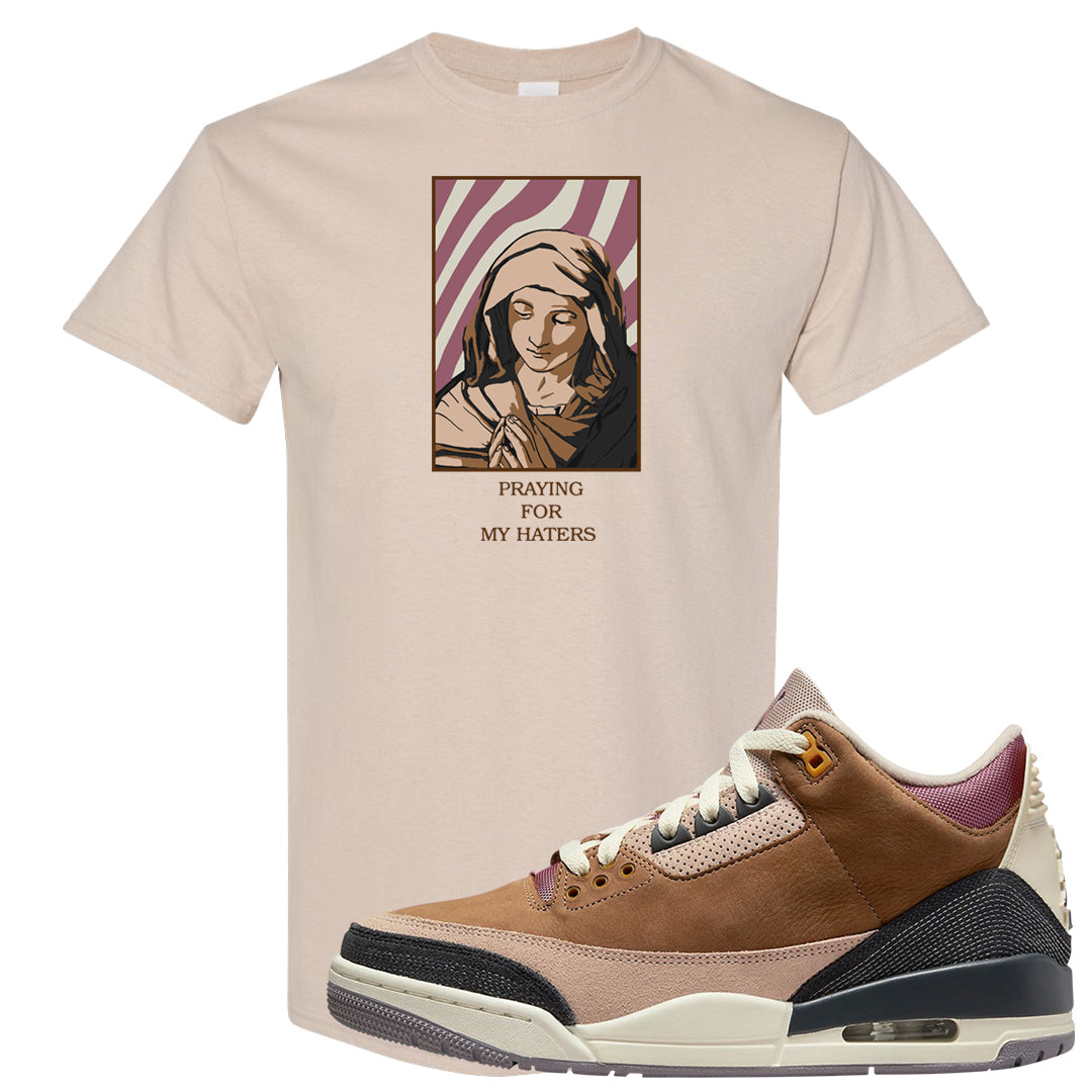 Archaeo Brown 3s T Shirt | God Told Me, Sand
