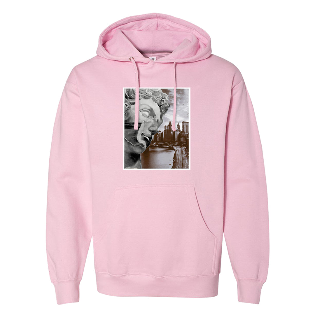Archaeo Brown 3s Hoodie | Miguel, Light Pink