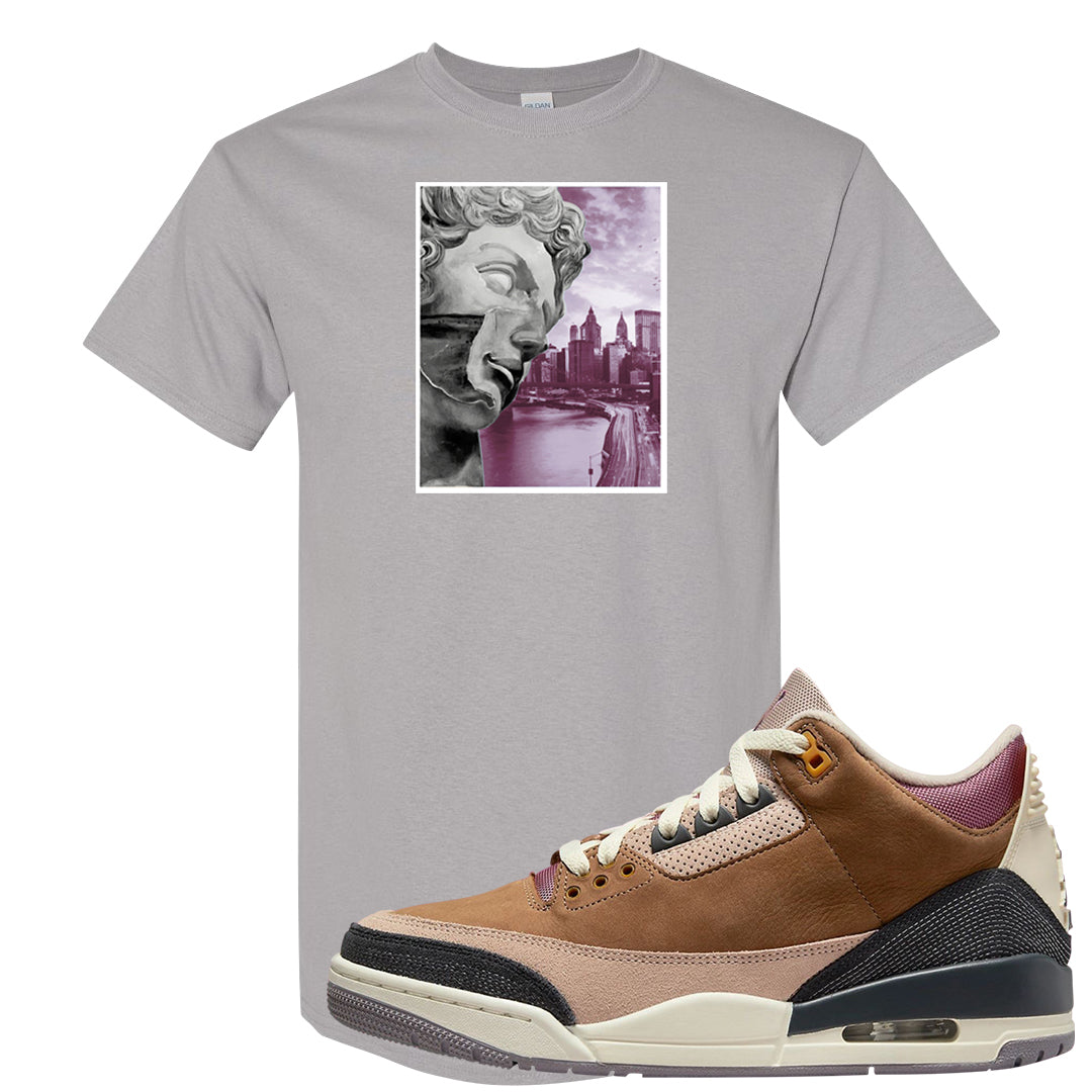 Archaeo Brown 3s T Shirt | Miguel, Gravel