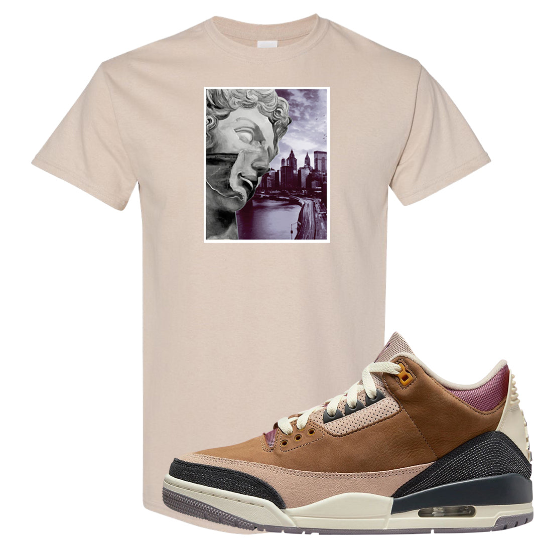 Archaeo Brown 3s T Shirt | Miguel, Sand