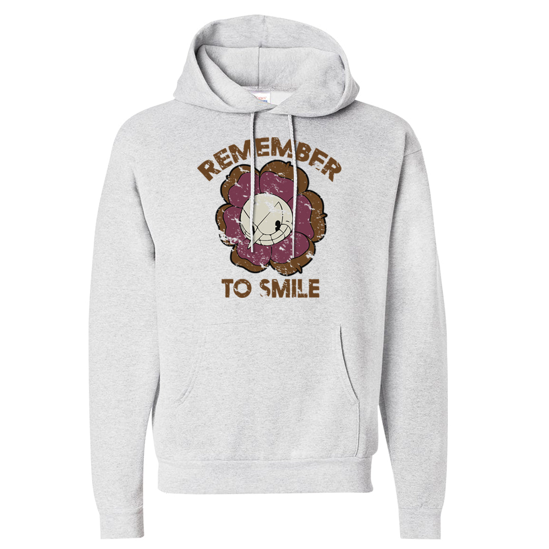 Archaeo Brown 3s Hoodie | Remember To Smile, Ash