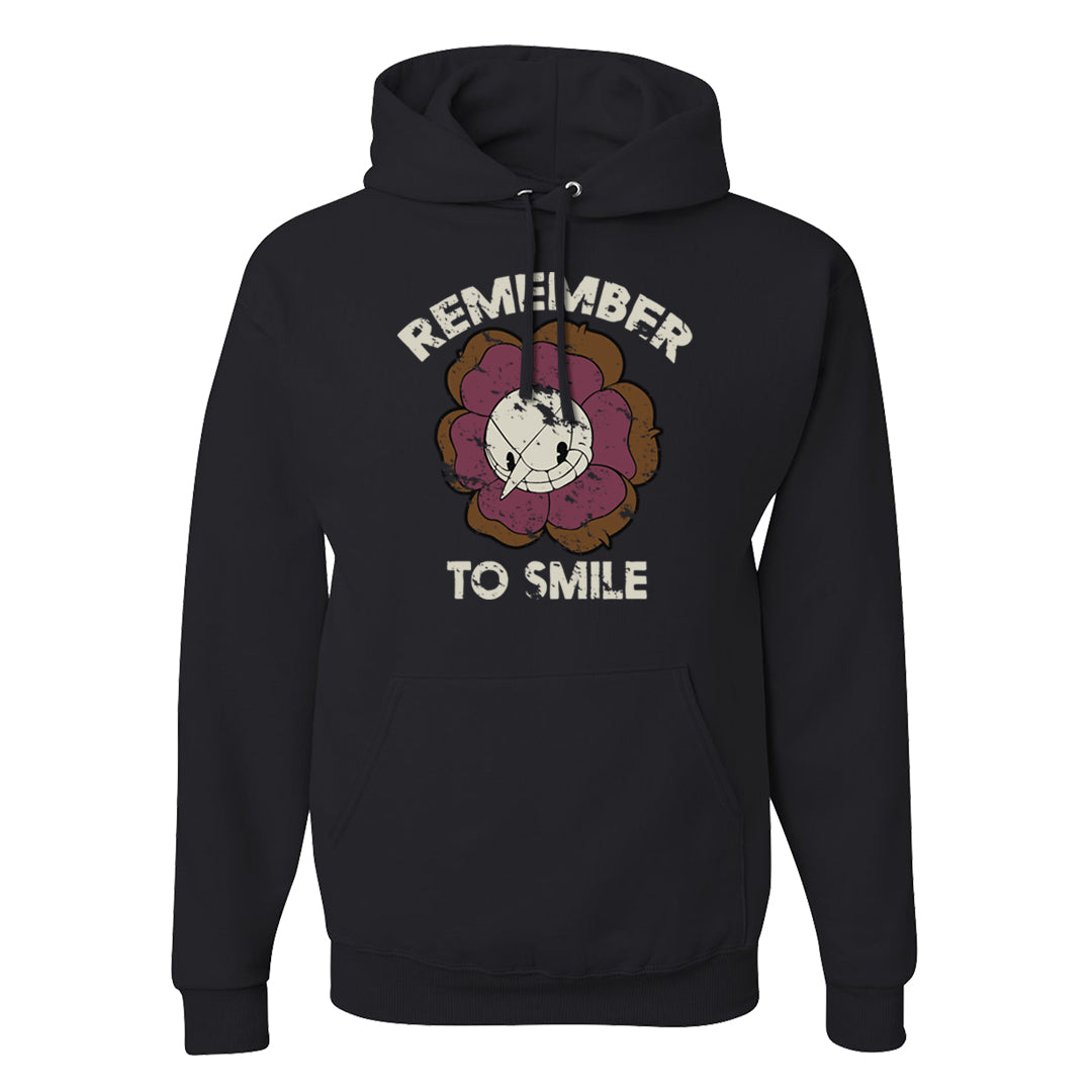 Archaeo Brown 3s Hoodie | Remember To Smile, Black
