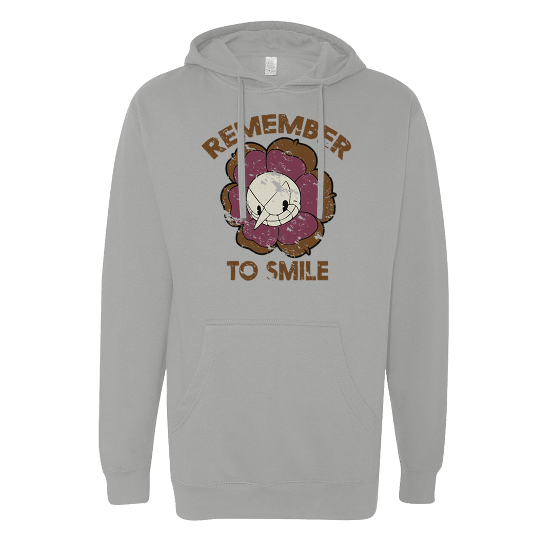 Archaeo Brown 3s Hoodie | Remember To Smile, Gravel