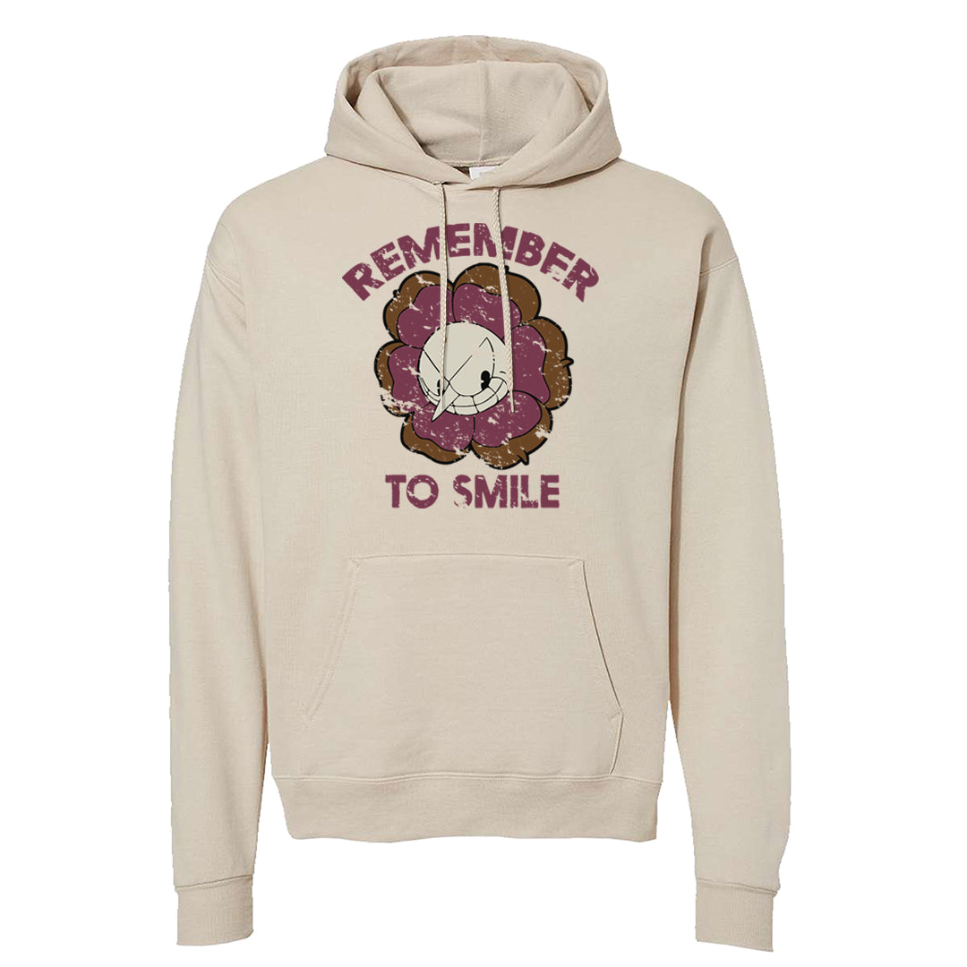 Archaeo Brown 3s Hoodie | Remember To Smile, Sand