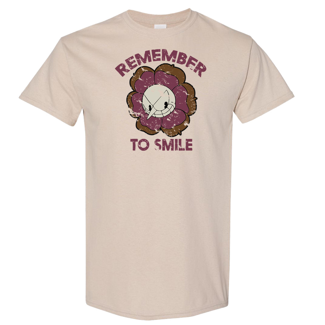 Archaeo Brown 3s T Shirt | Remember To Smile, Sand