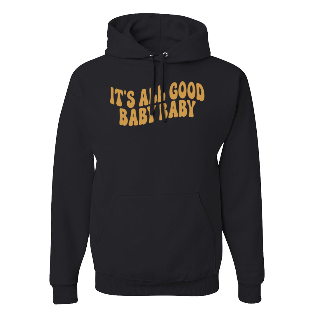 Black Cement Gold 3s Hoodie | All Good Baby, Black