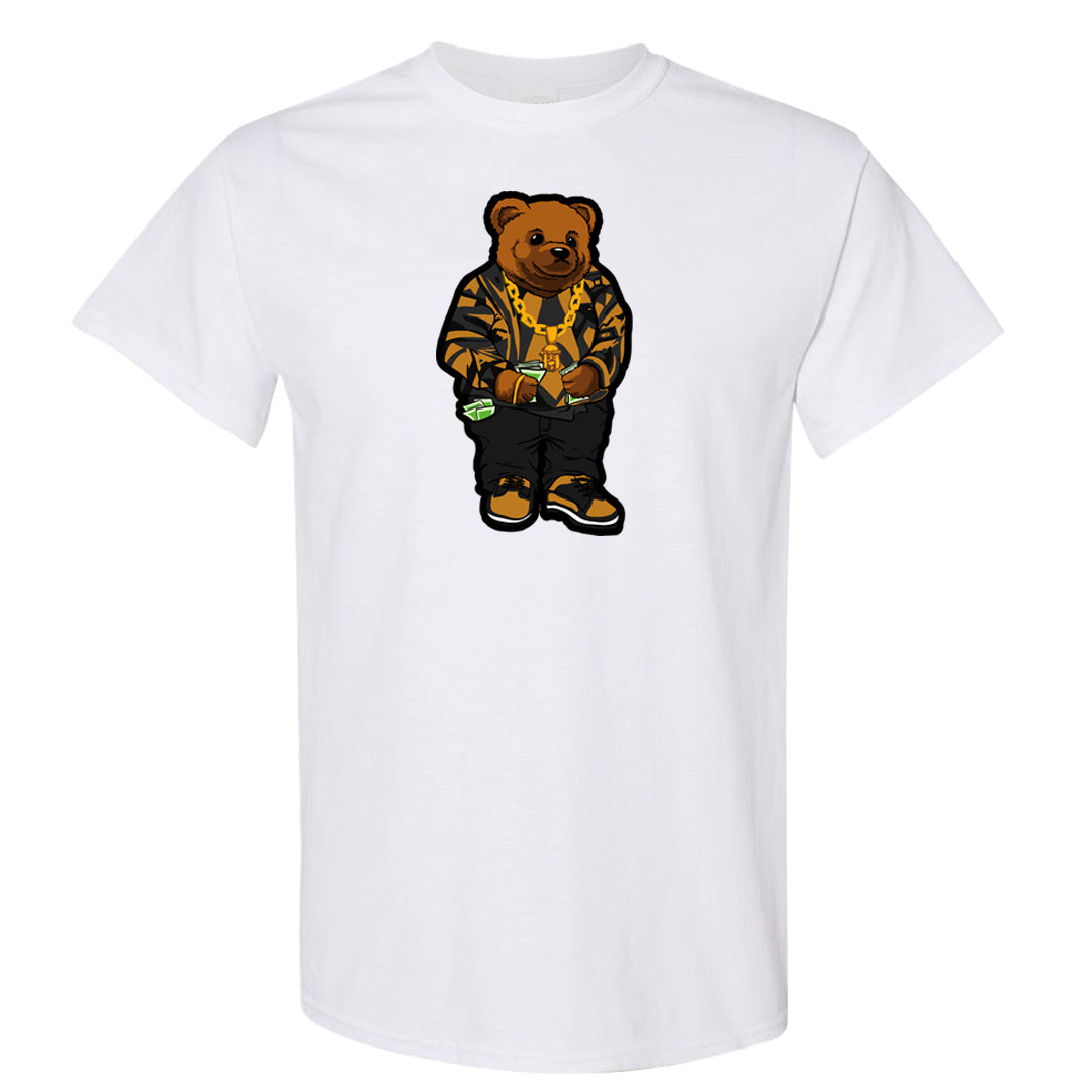 Black Cement Gold 3s T Shirt | Sweater Bear, White